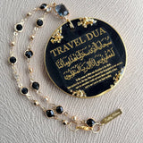 Cubic Zirconia Charm Car Hanging Travel Dua Ornament