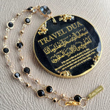 Cubic Zirconia Charm Car Hanging Travel Dua Ornament