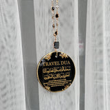 Cubic Zirconia Charm Car Hanging Travel Dua Ornament