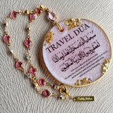 Cubic Zirconia Charm Car Hanging Travel Dua Ornament