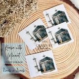 Kaaba Minaret UVDTF Sticker, Resin Transfer Sticker