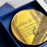 Engraved Gifting Message Magnet - comes with box