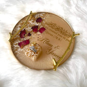 7inch Ring Tray With Ring Holders CraftsbyNahima