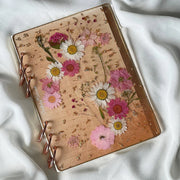 A5 Rose Gold Garden Notebook CraftsbyNahima