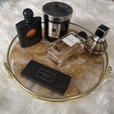 Perfume Tray with Gold Metal Rim CraftsbyNahima