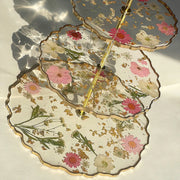 Floral Three-tier Cake Stand CraftsbyNahima