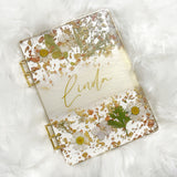 A5 Ivory Floral Notebook CraftsbyNahima