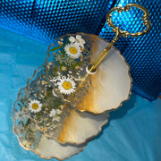Half and Half Floral Cake Stand CraftsbyNahima