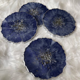 Double sided Navy and White Coasters CraftsbyNahima