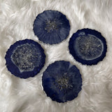 Double sided Navy and White Coasters CraftsbyNahima