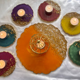 13cm Mehndi Plates CraftsbyNahima