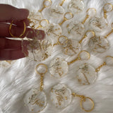 Personalised Baby Breath Keyrings CraftsbyNahima