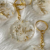 Personalised Baby Breath Keyrings CraftsbyNahima