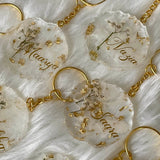 Personalised Baby Breath Keyrings CraftsbyNahima