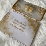 Ring Tray and Guestbook Set CraftsbyNahima