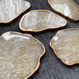 Rustic Cream Marble Coasters CraftsbyNahima