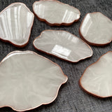 White Transparent Marbled Coasters CraftsbyNahima