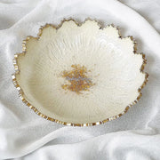 Ivory and Gold Mandala Bowl CraftsbyNahima