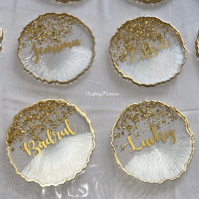 Ombré Personalised Coasters CraftsbyNahima