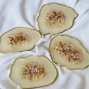 Rustic Foil Coasters CraftsbyNahima
