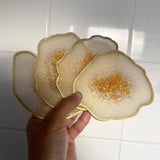 Rustic Foil Coasters CraftsbyNahima